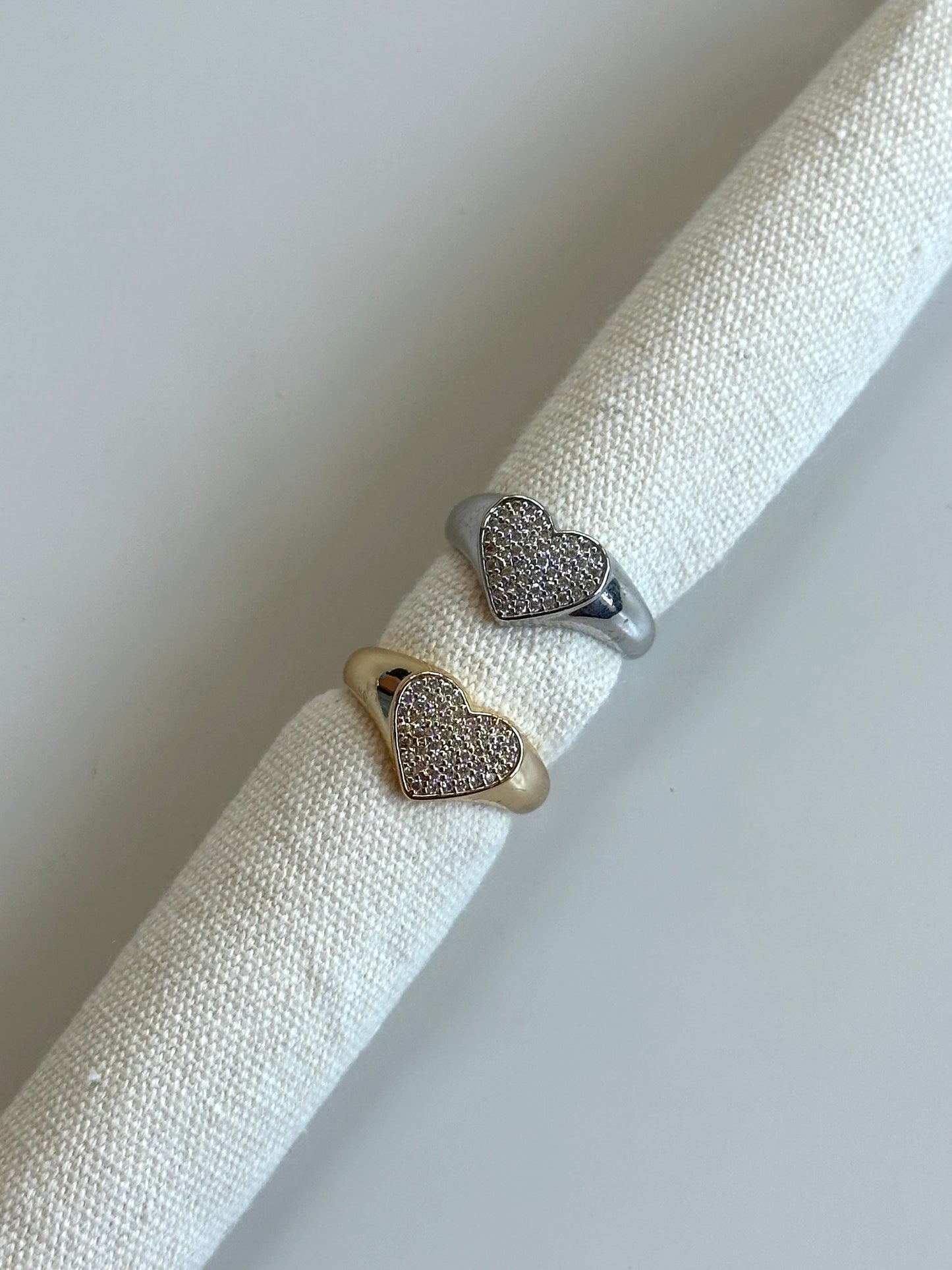 Anello Cuore Luminoso