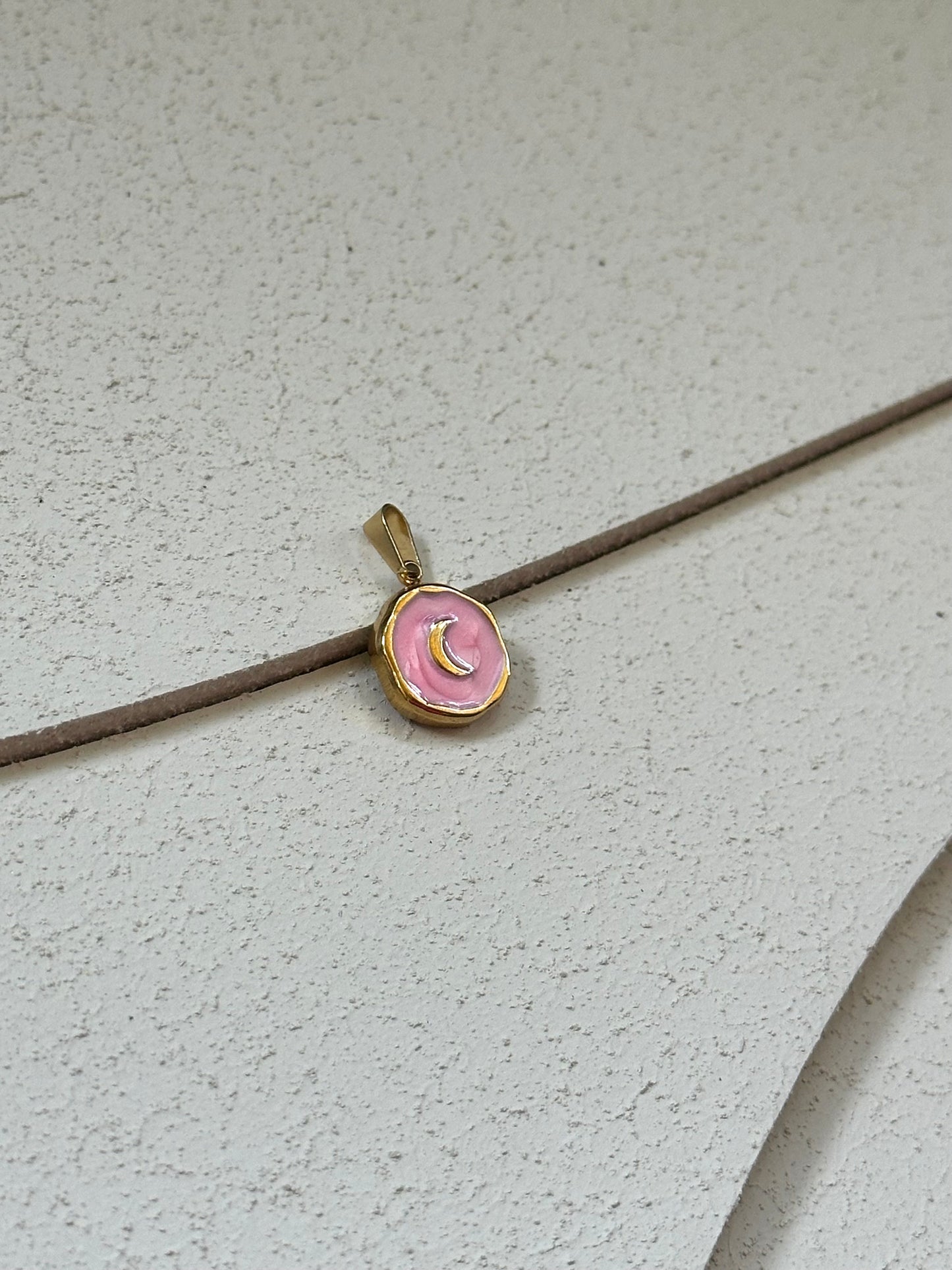 Ciondolo Luna Rosa