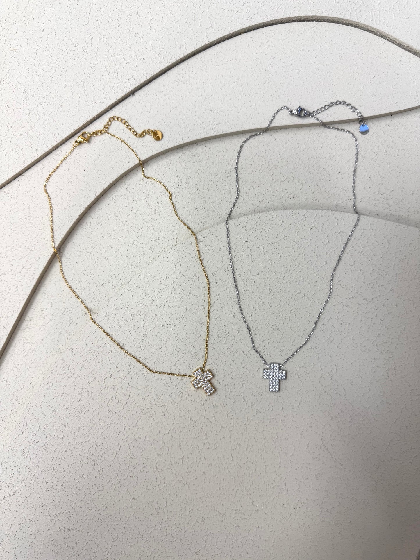Collana Cross Bling