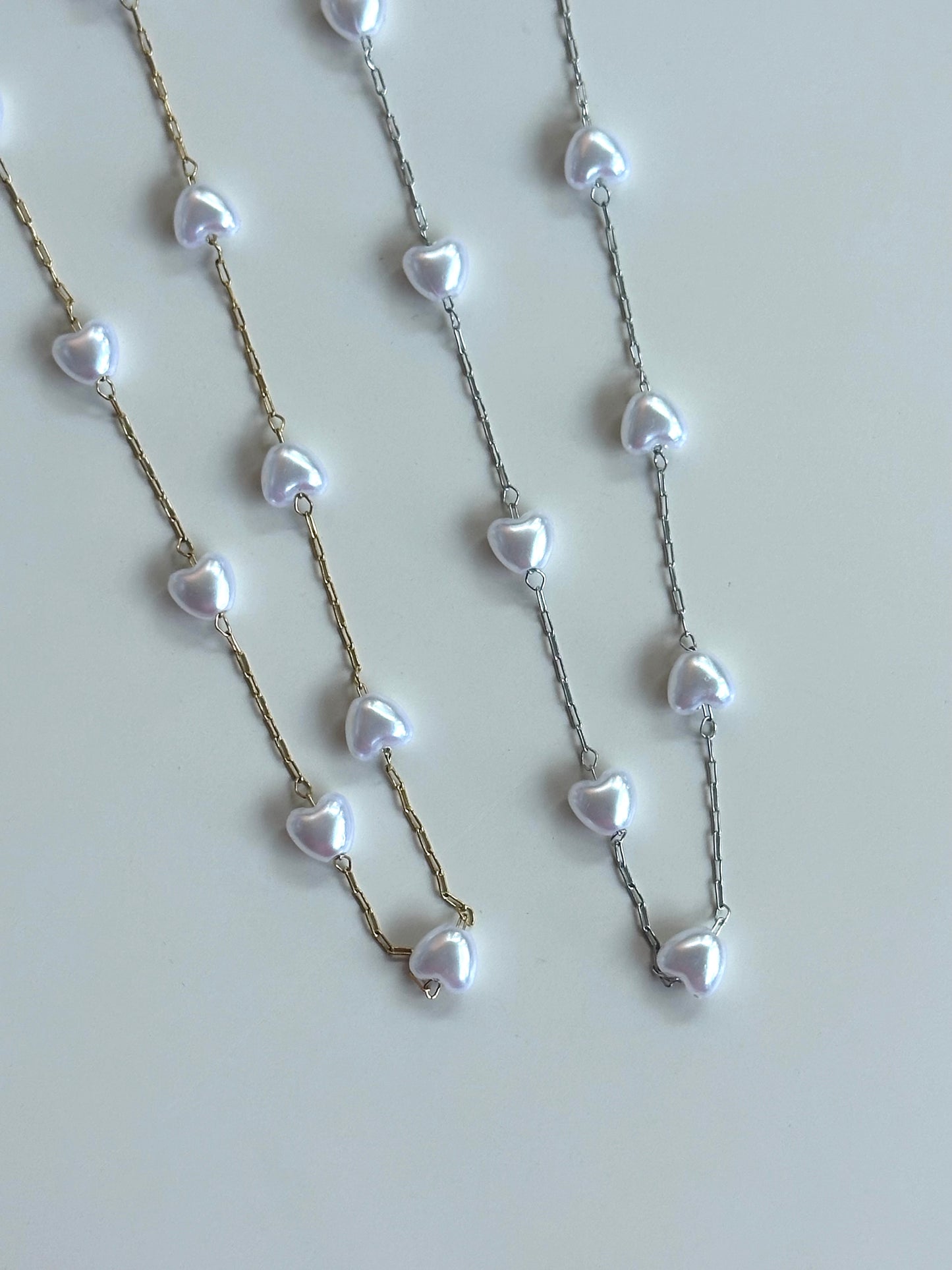 Collana Pearl Heart Mini