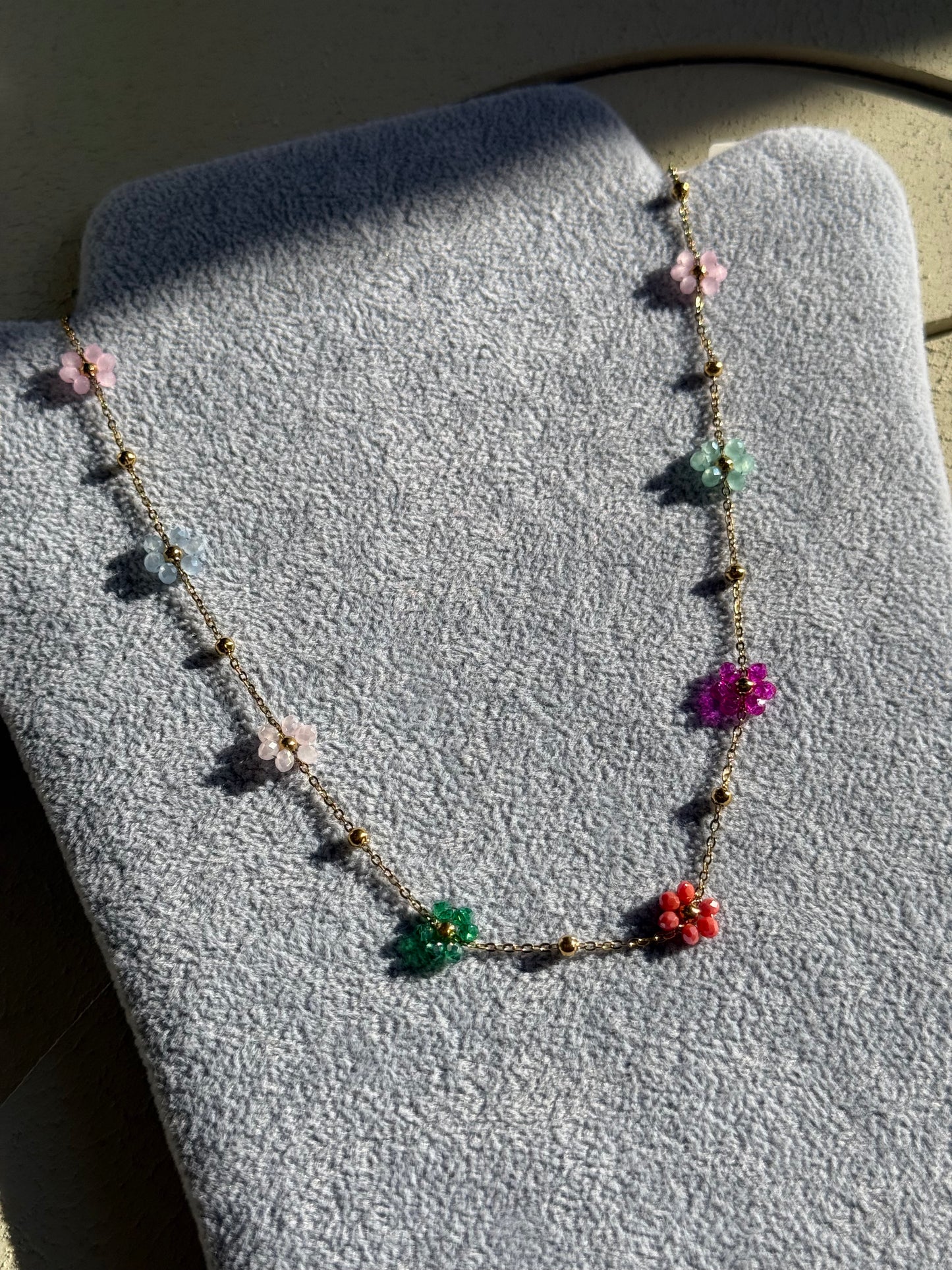Collana Margherite Multicolor