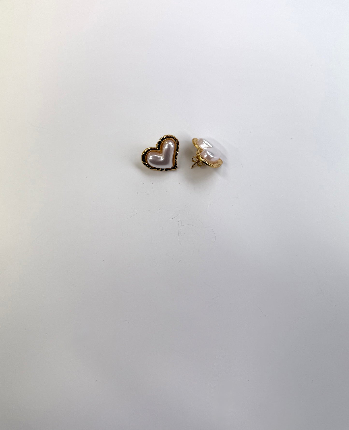 Orecchini Pearl Heart