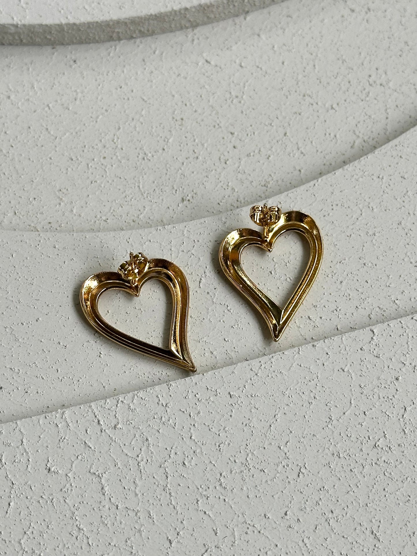 Orecchini Cuore Bucato