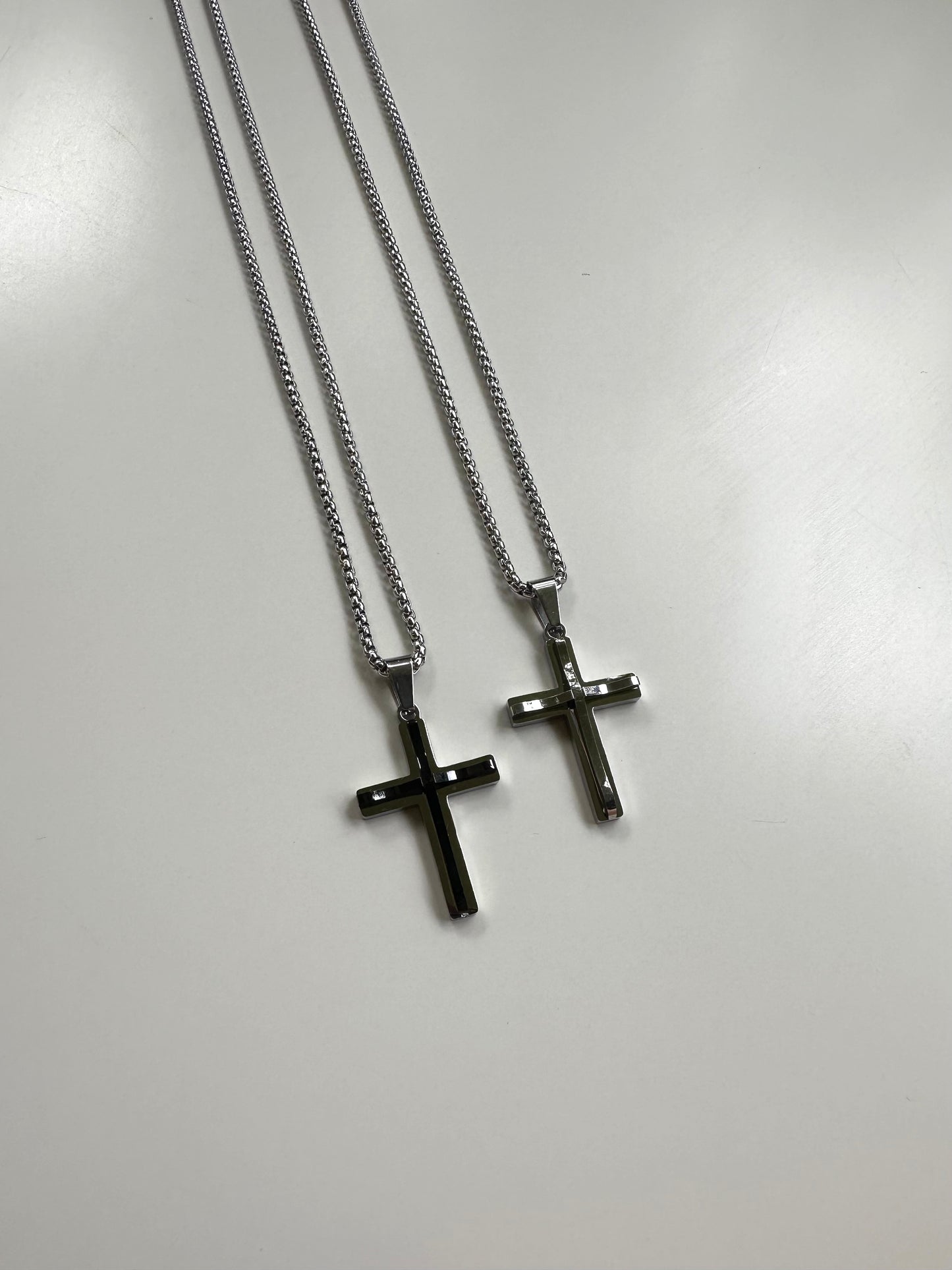 Collana Black Cross e Silver Cross