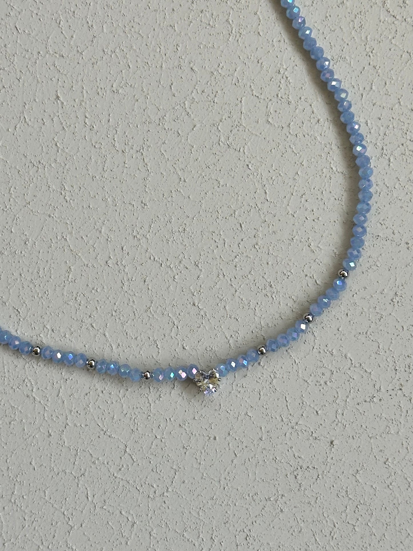Collana Perline AzzurraCuore