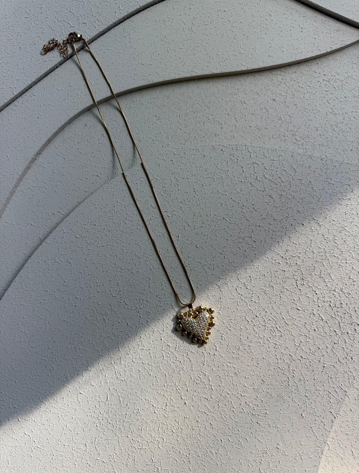 Collana Cuore Bubble Shine