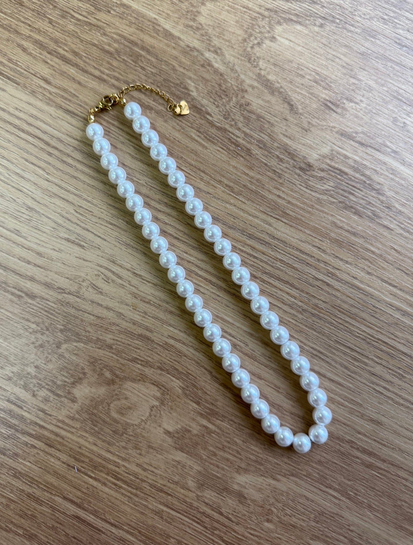 Collana Perle Bianche