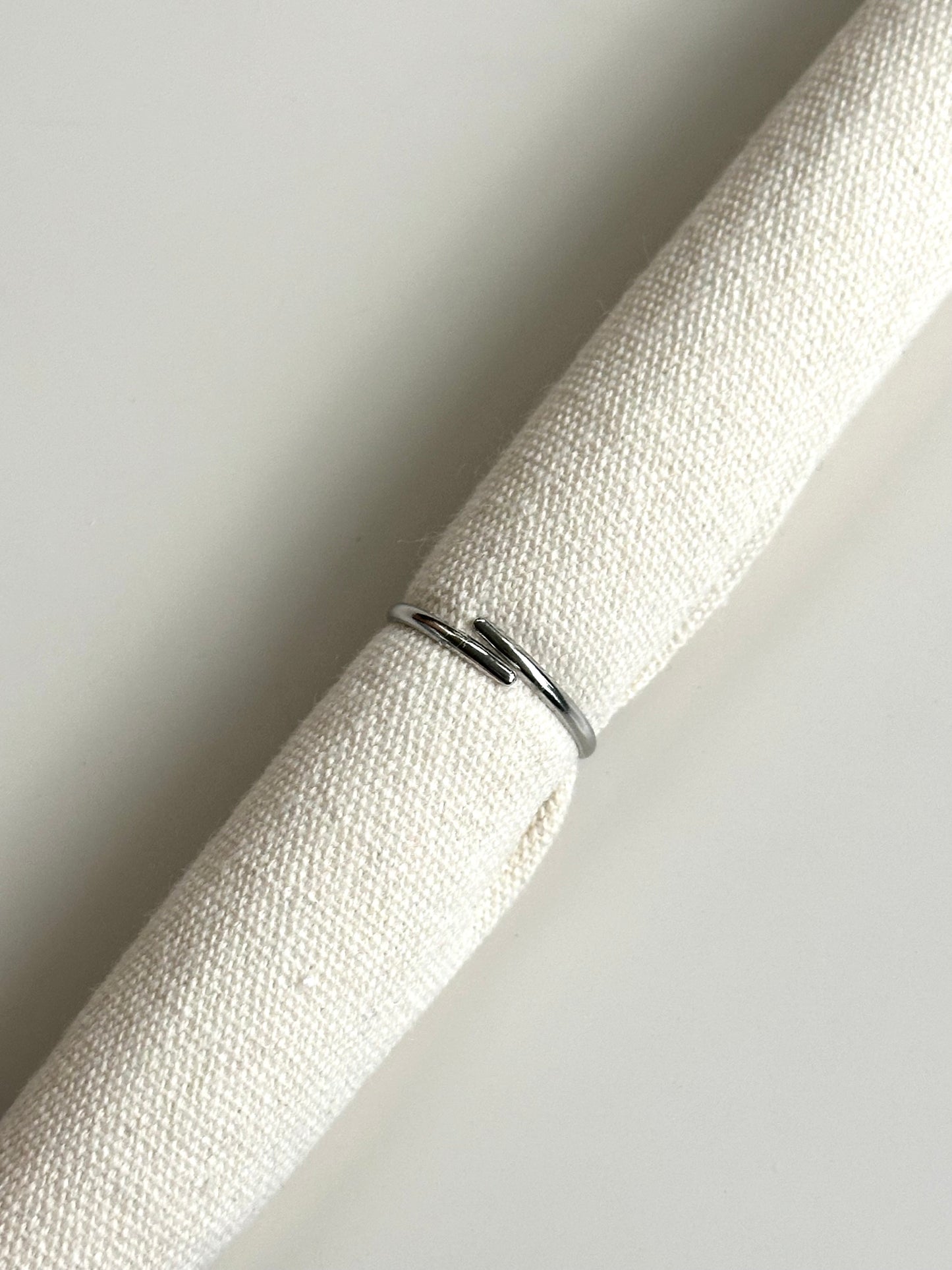 Anello Cuore Martellato
