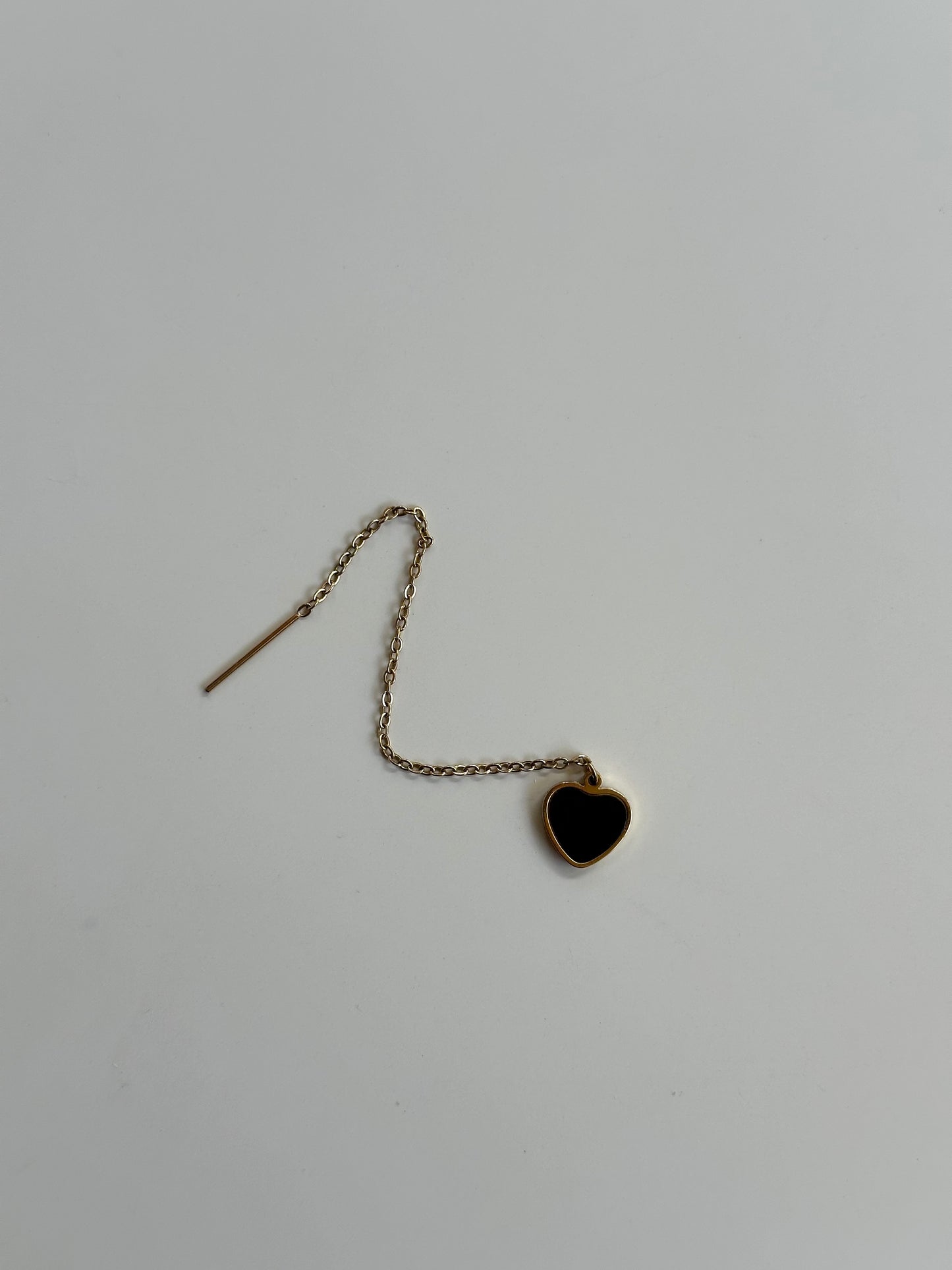 Orecchino Jada Heart Black