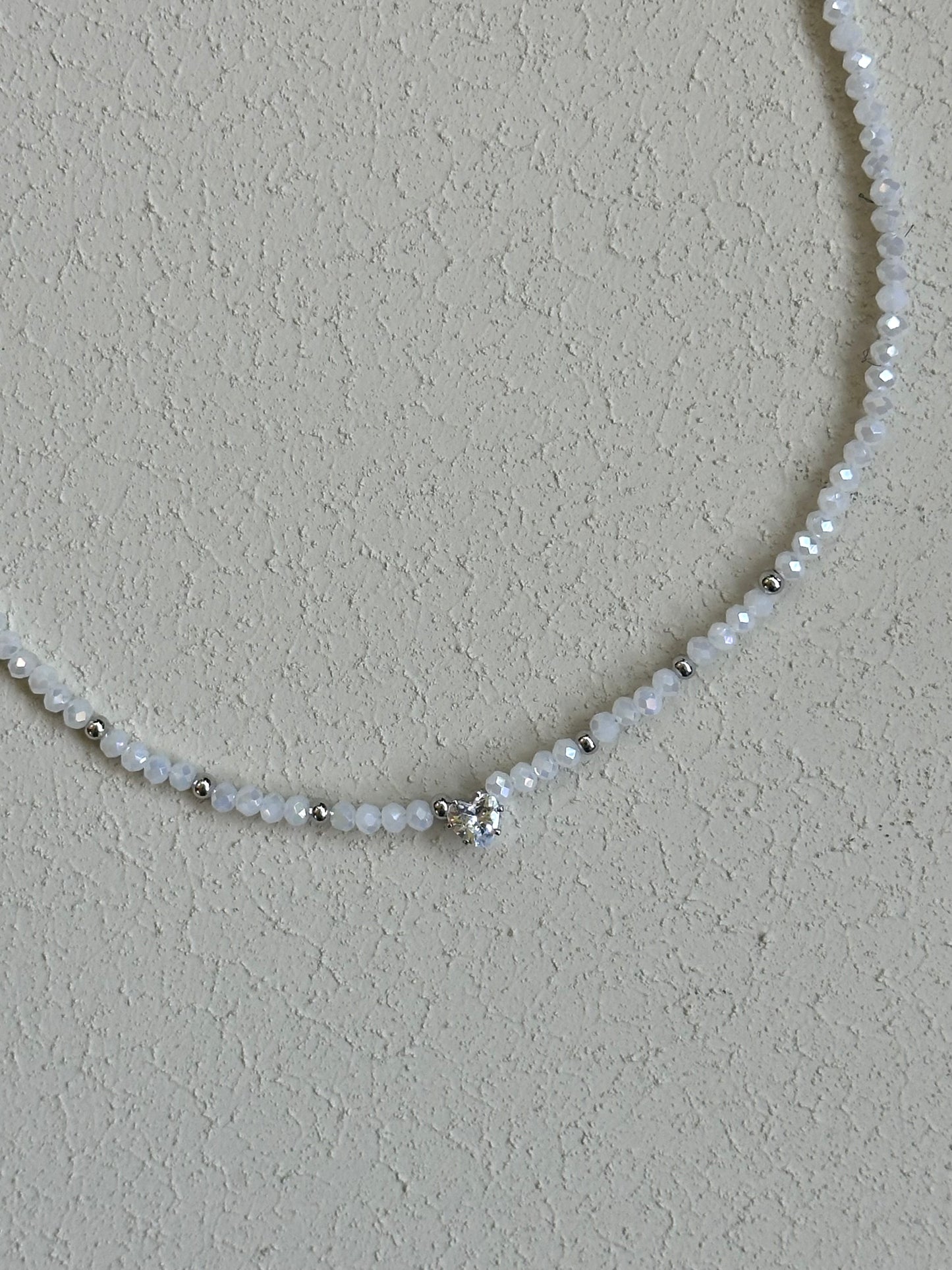 Collana Perline BiancaCuore