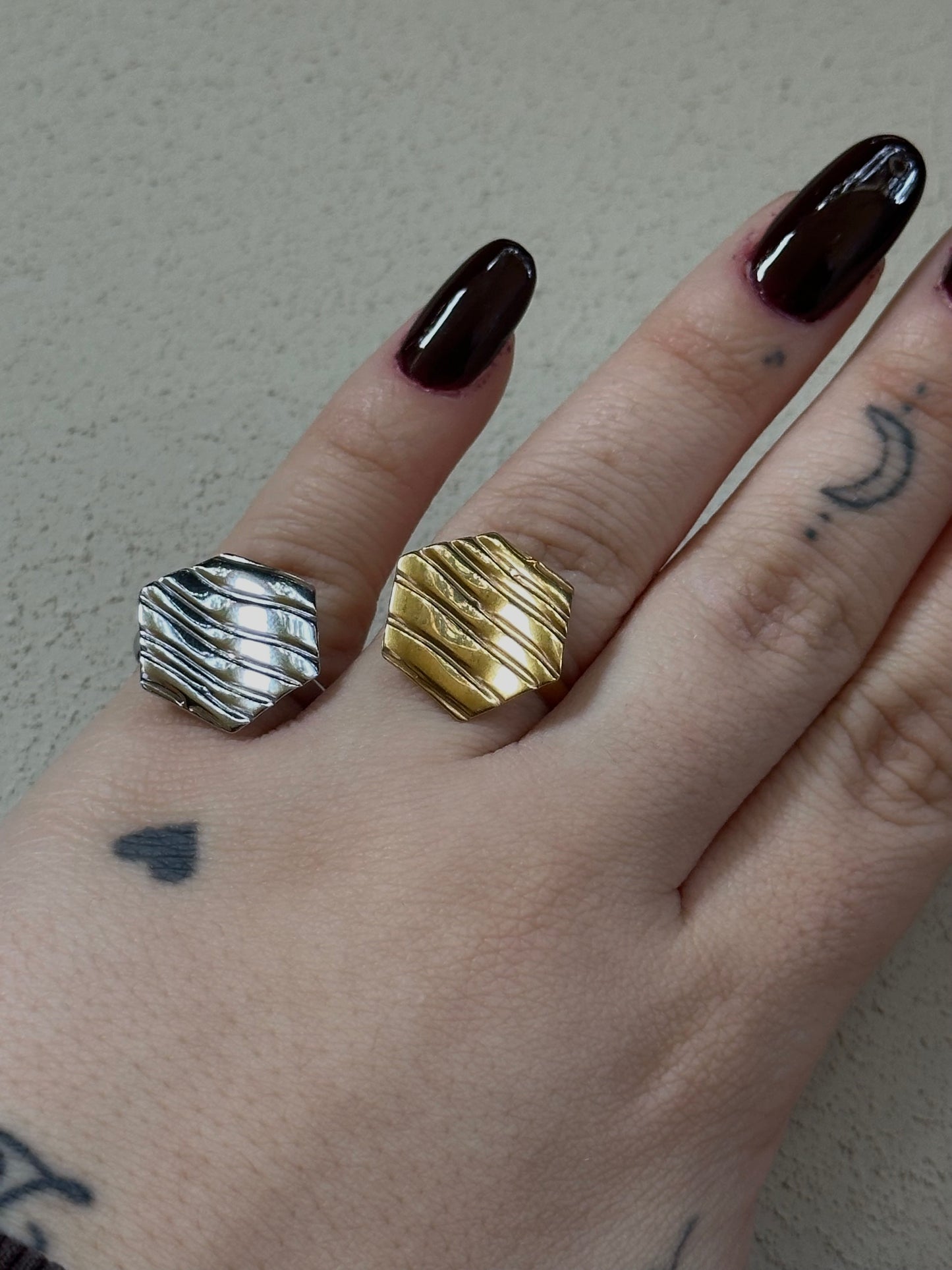 Anello Esagono