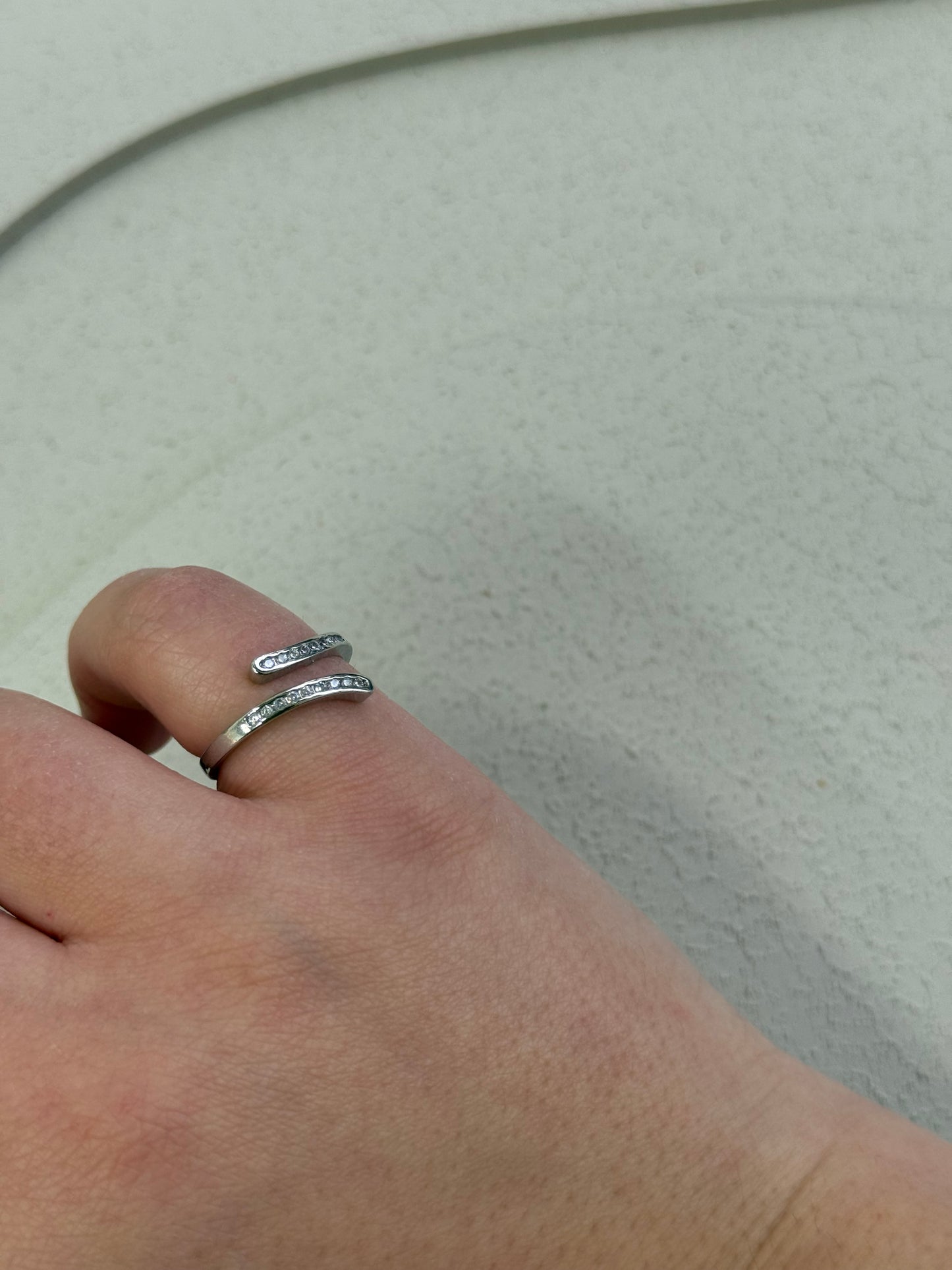 Anello Intreccio Bling