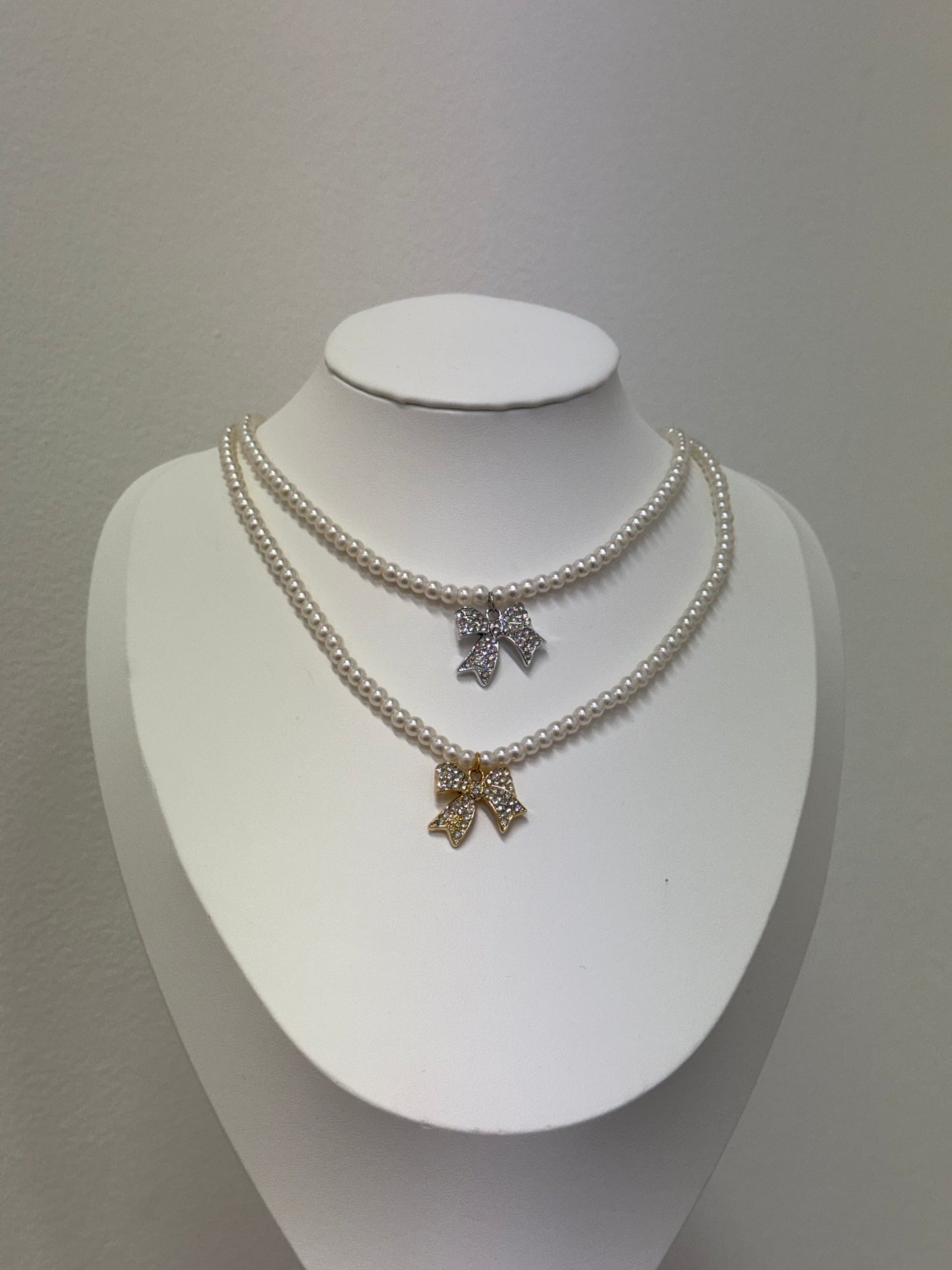 Collana Fiocco Sparkle