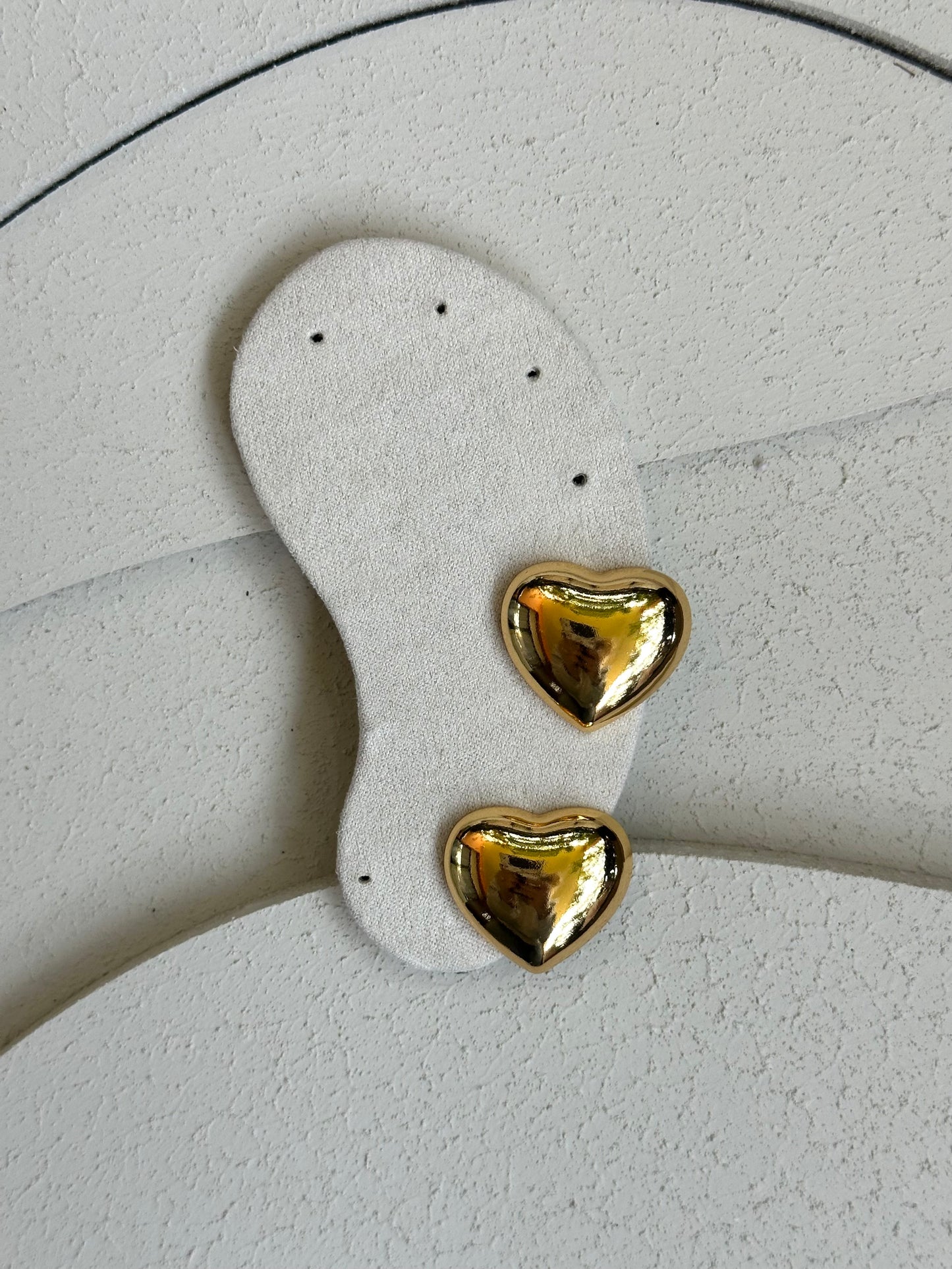 Orecchini Cuore Liscio