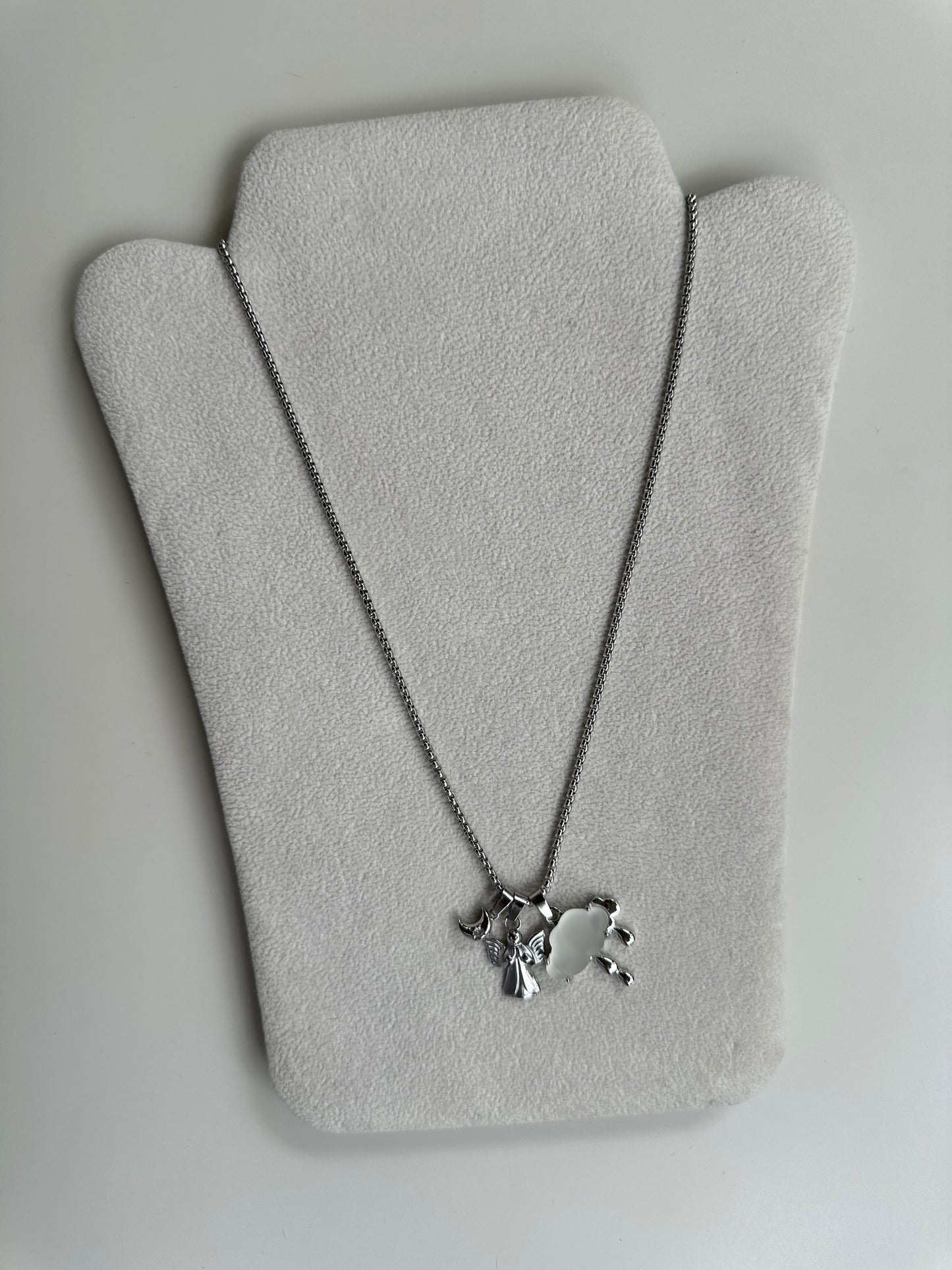 Collana Nuvole Argento