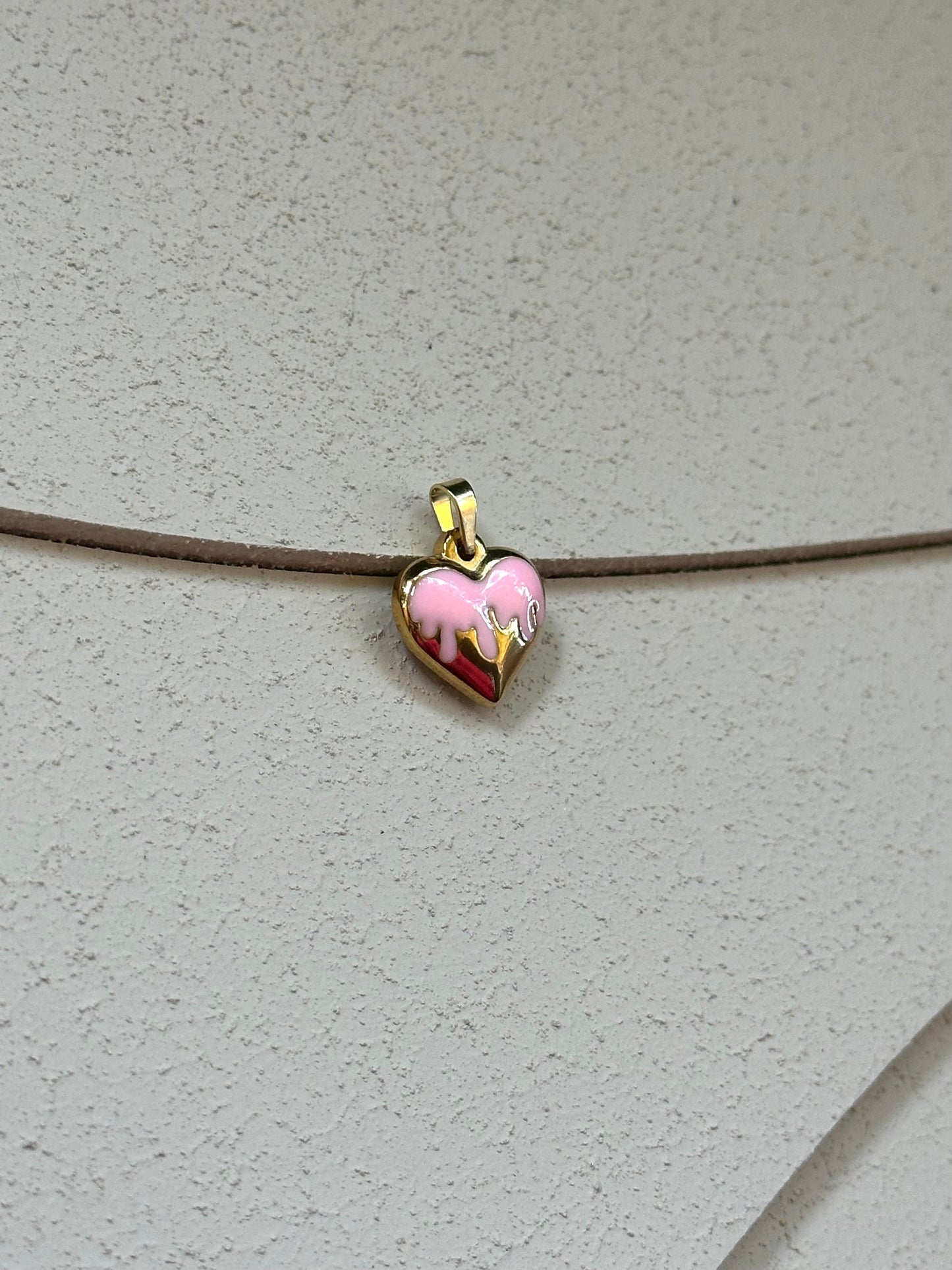 Ciondolo Cuore Colato