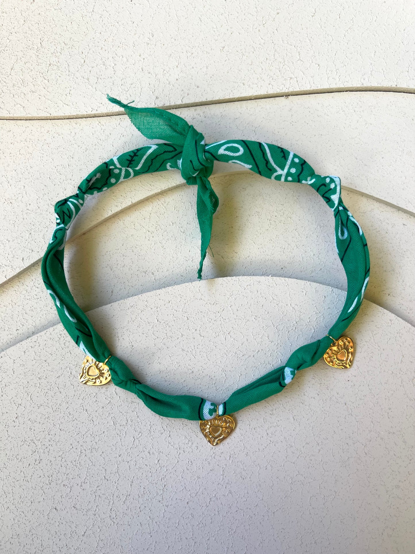 Collana Bandana Verde