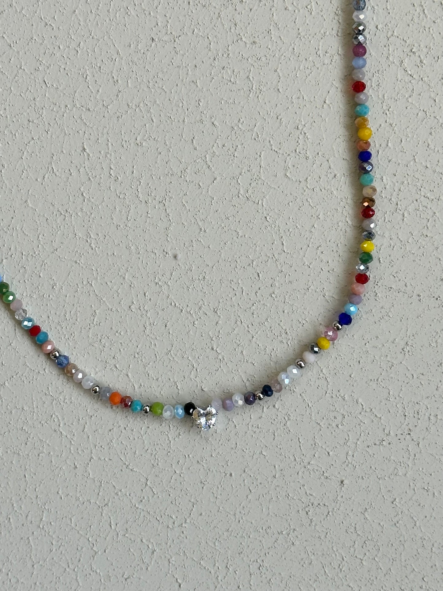 Collana Perline MulticolorCuore