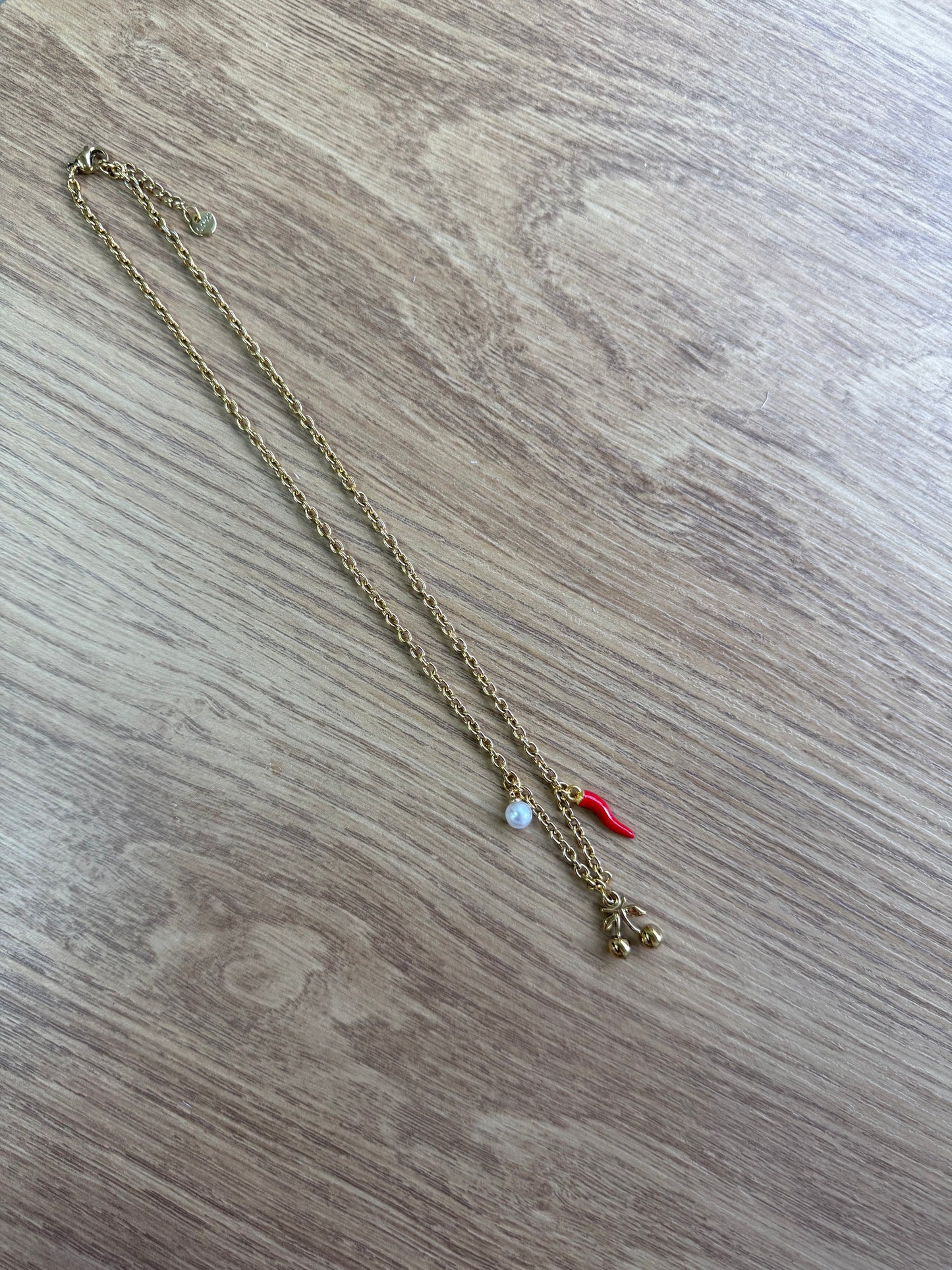 Collana Ciliegina Fortunata
