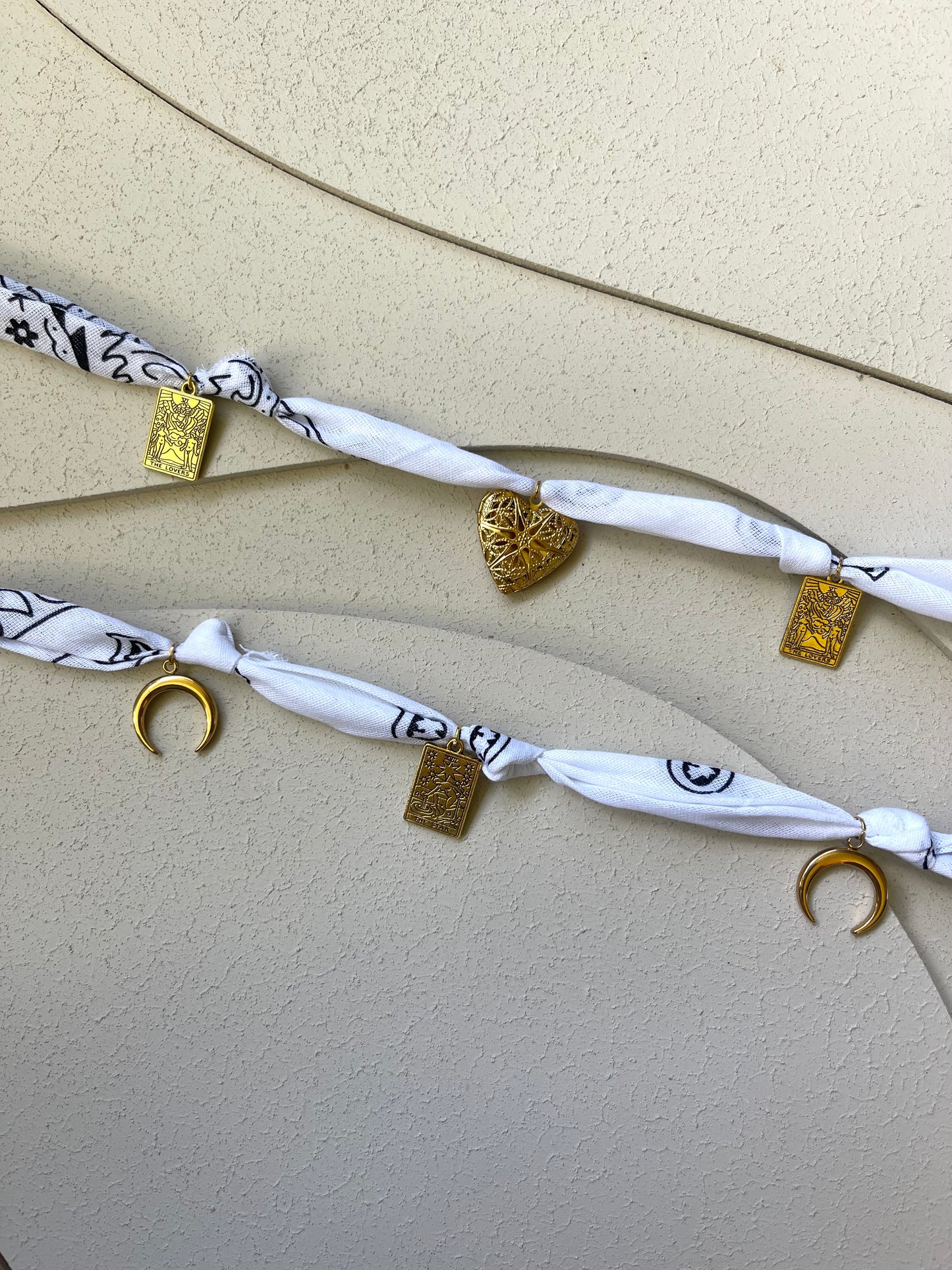 Collana Bandana Bianca