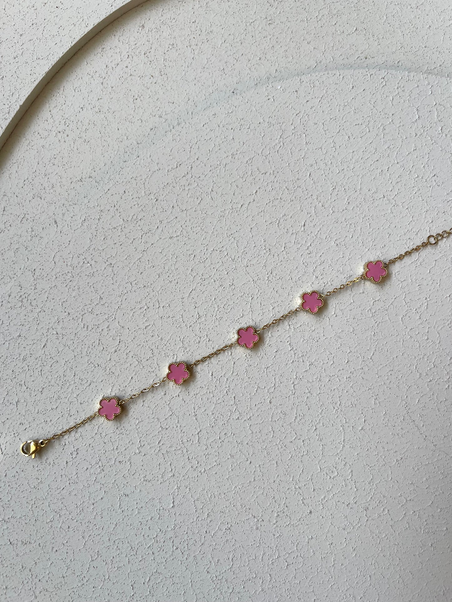 Bracciale Clover Rosa