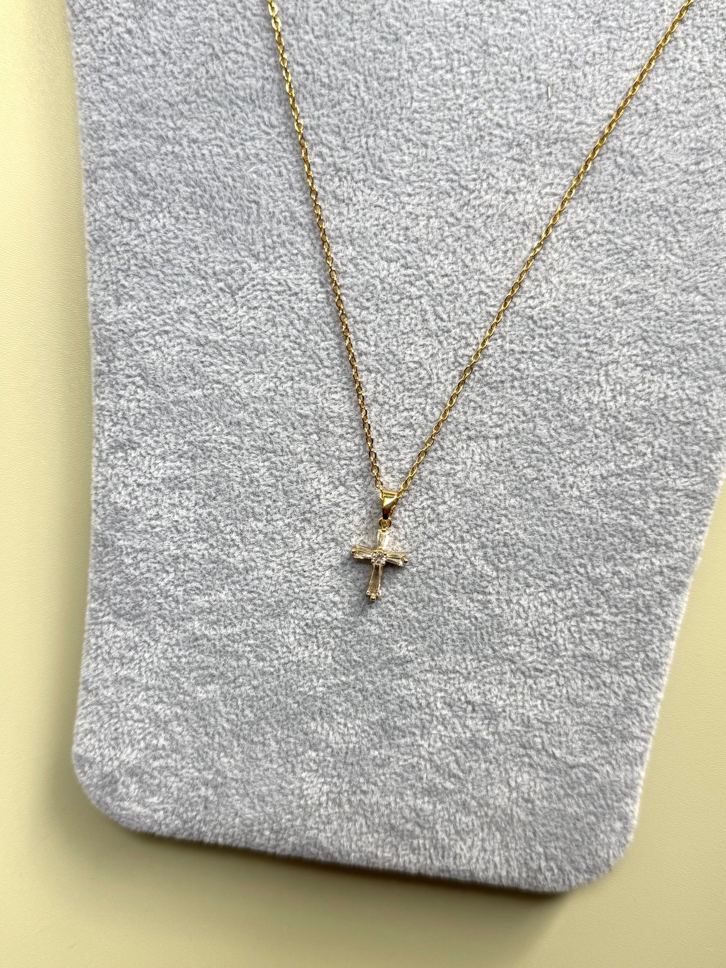 Collana Crocetta Bling