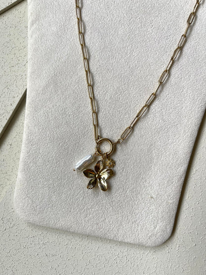 Collana Cerchietto Flower