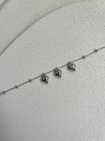 Bracciale Tris di Cuori