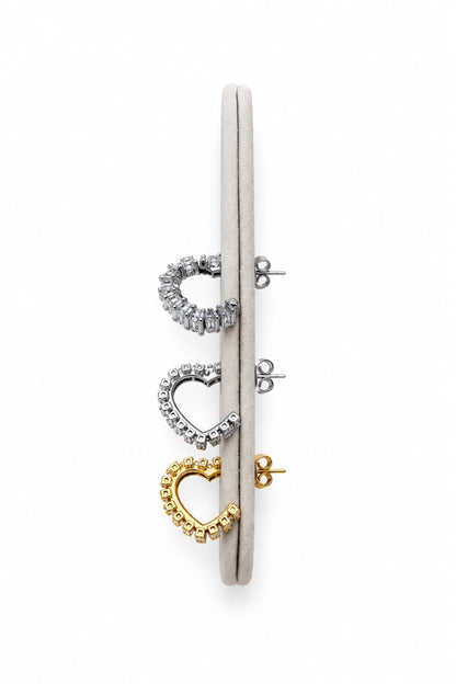 Orecchini Bling Heart
