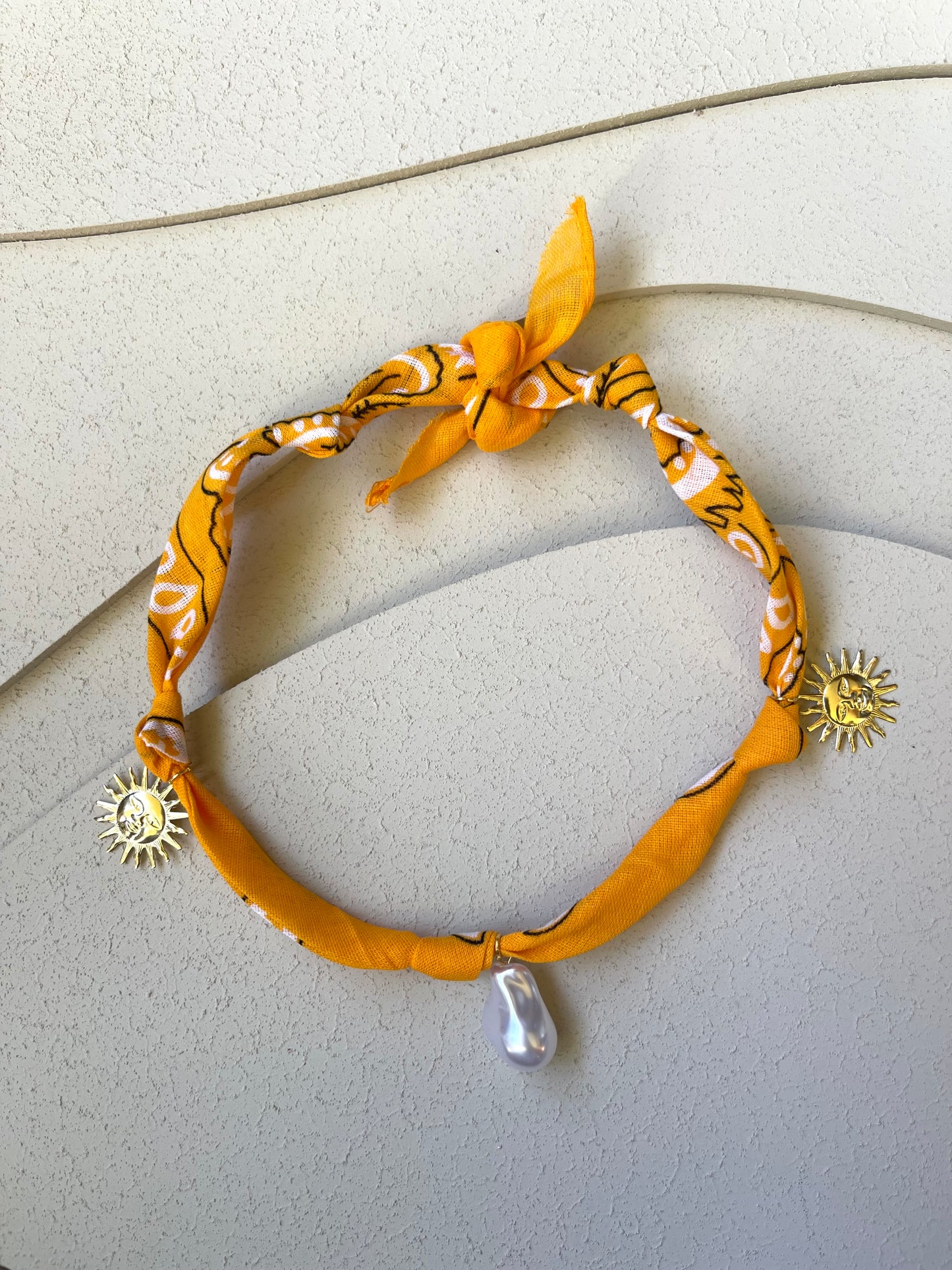 Collana Bandana Gialla