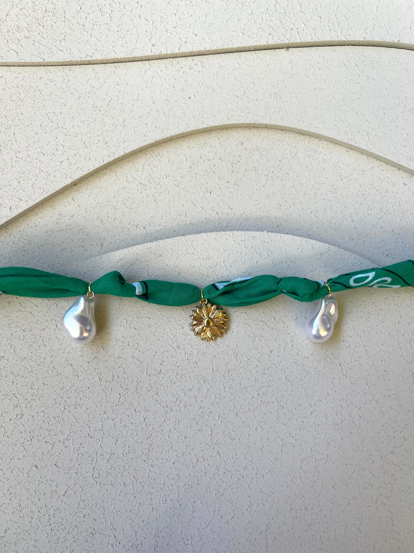 Collana Bandana Verde
