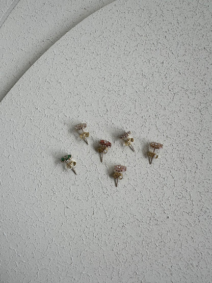 Orecchini Set Fiori