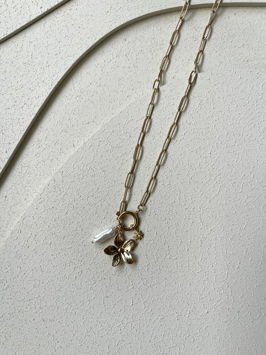 Collana Cerchietto Flower