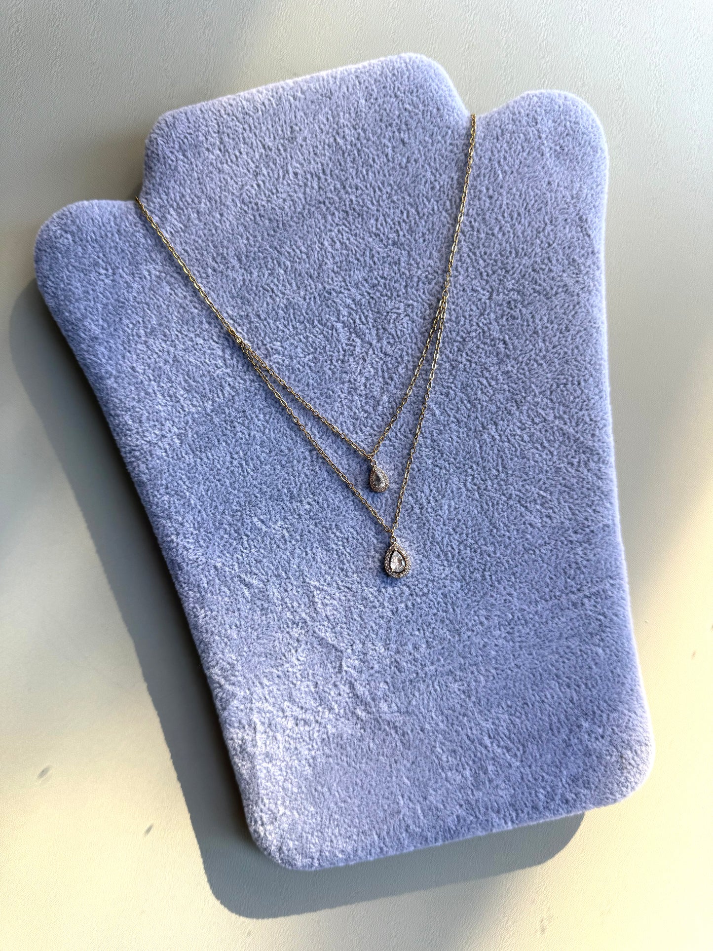 Collana Goccia Double