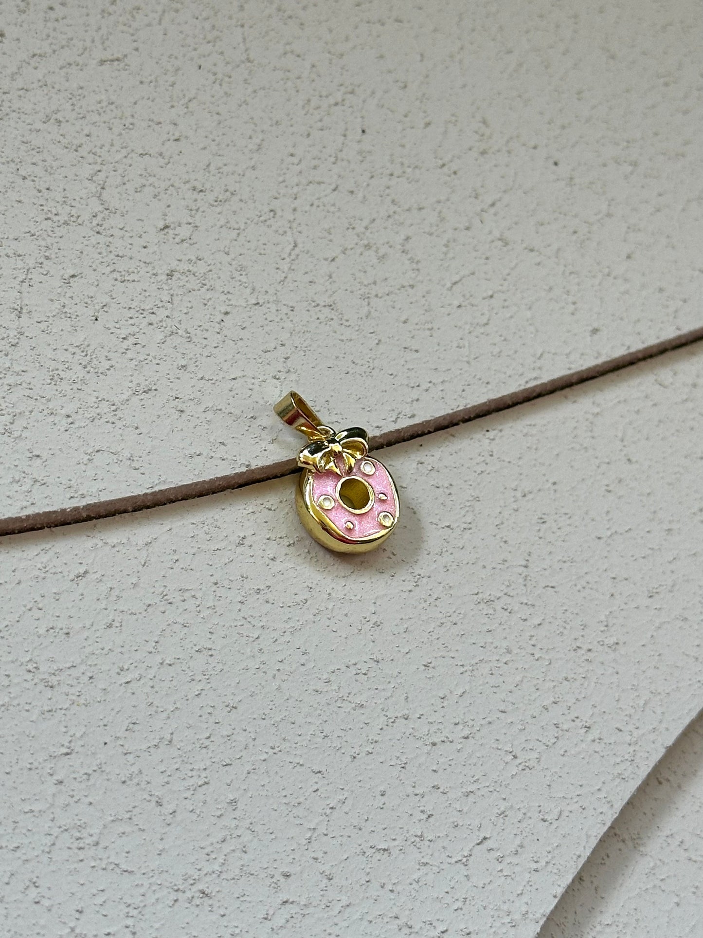 Ciondolo Ciambella Rosa