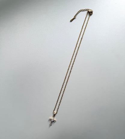 Collana Crocetta Bling