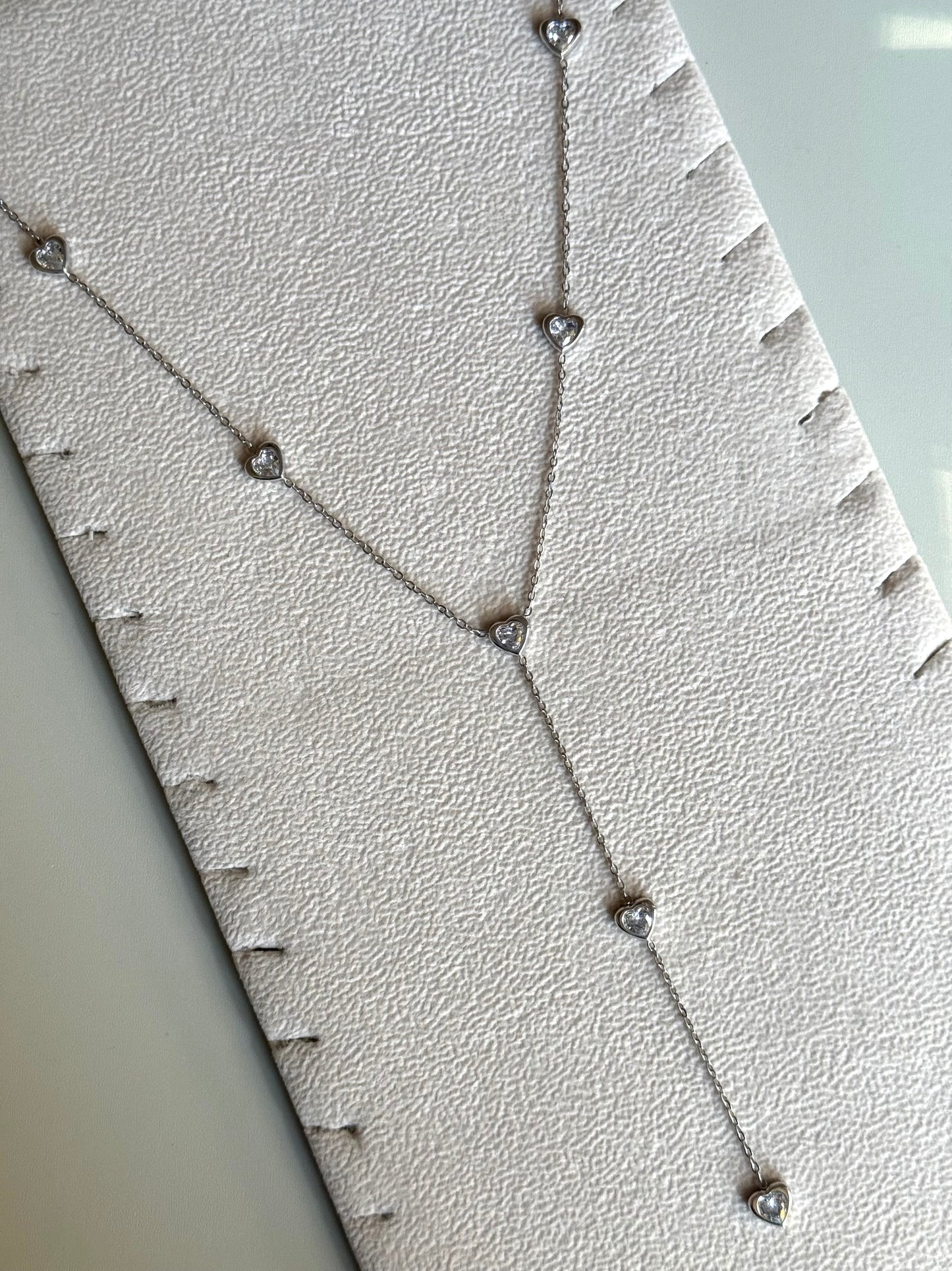 Collana Multi Diamond Heart