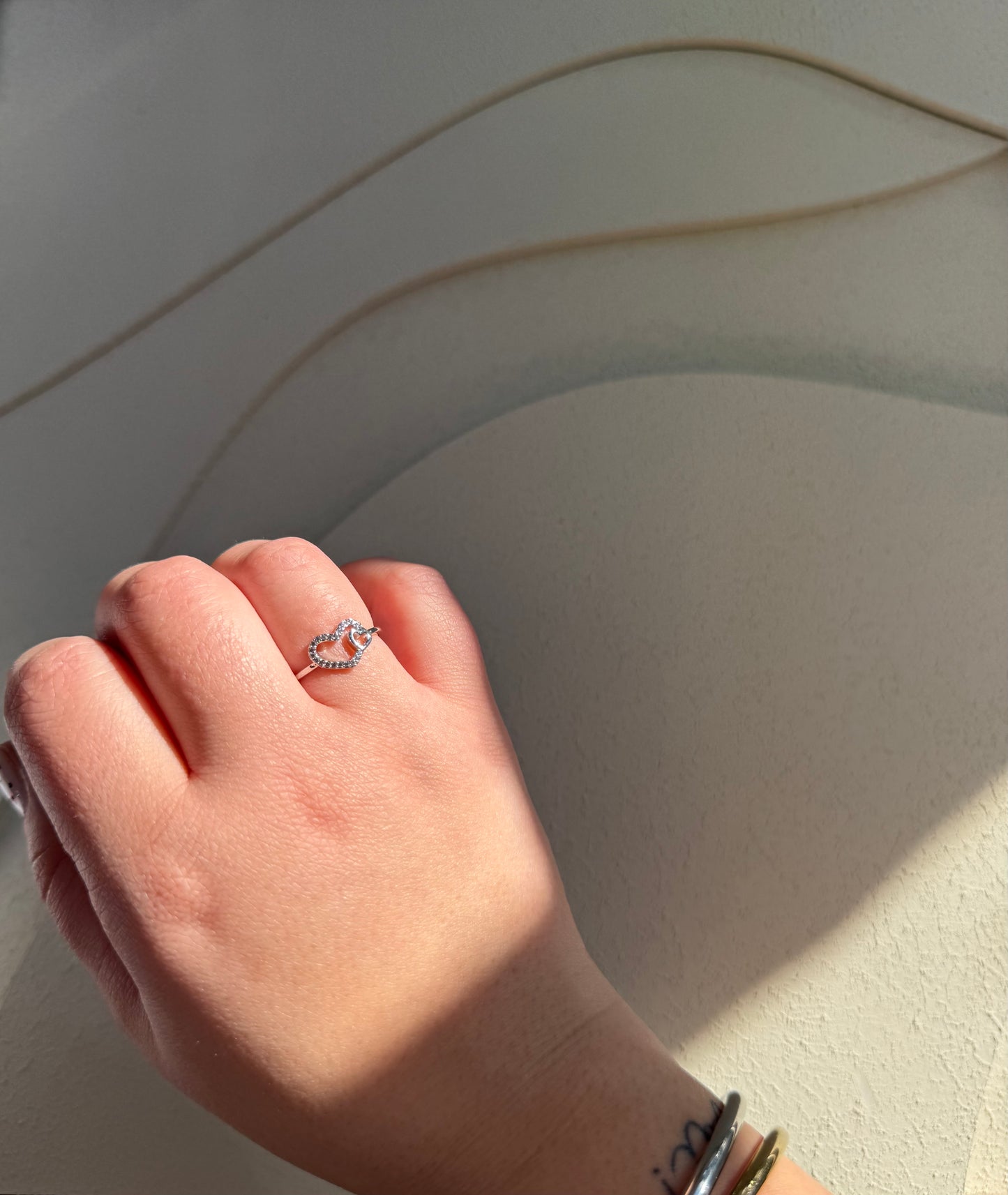 Anello Cuore Aperto