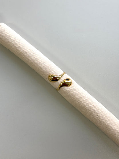 Anello Doppia Goccia