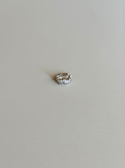Ear-Cuff Frastagliato Silver