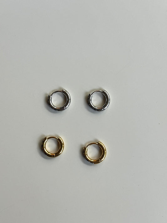 Orecchini Mini Mini Neri