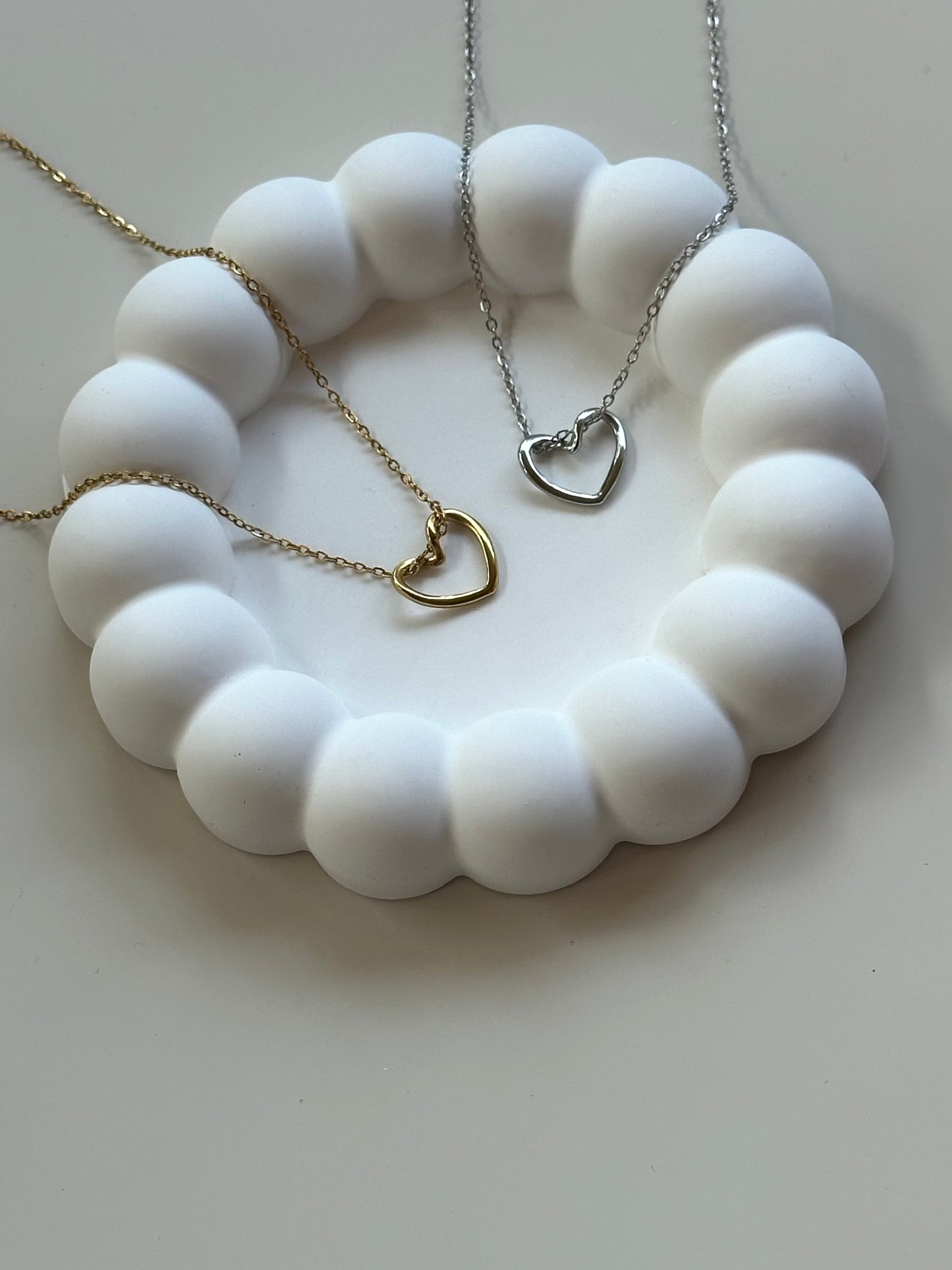 Collana Cuore Intrecciato