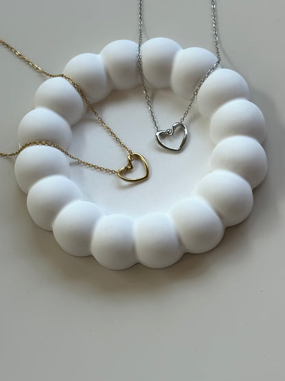Collana Cuore Intrecciato