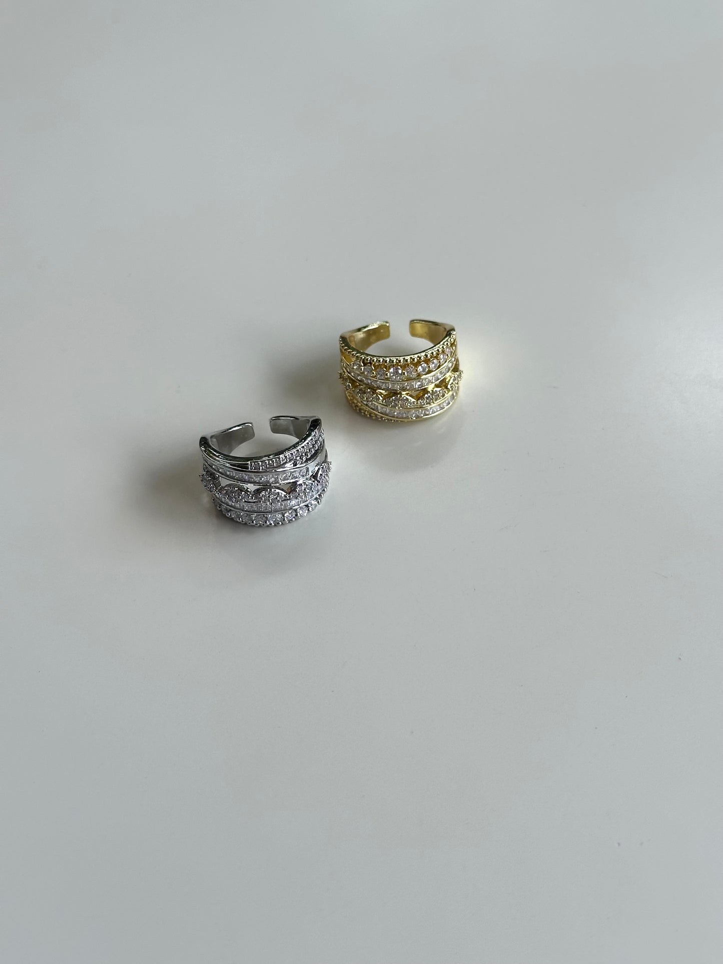 Anello Multi Zirconi