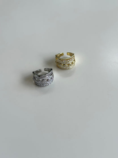 Anello Multi Zirconi
