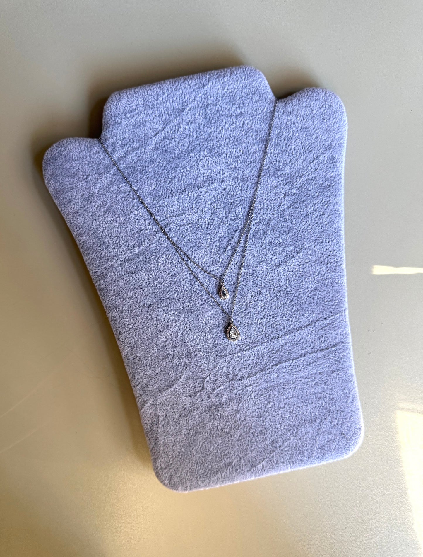 Collana Goccia Double