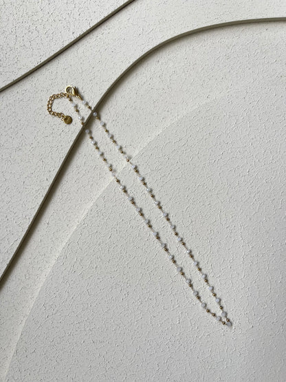 Collana Rosario Bianca