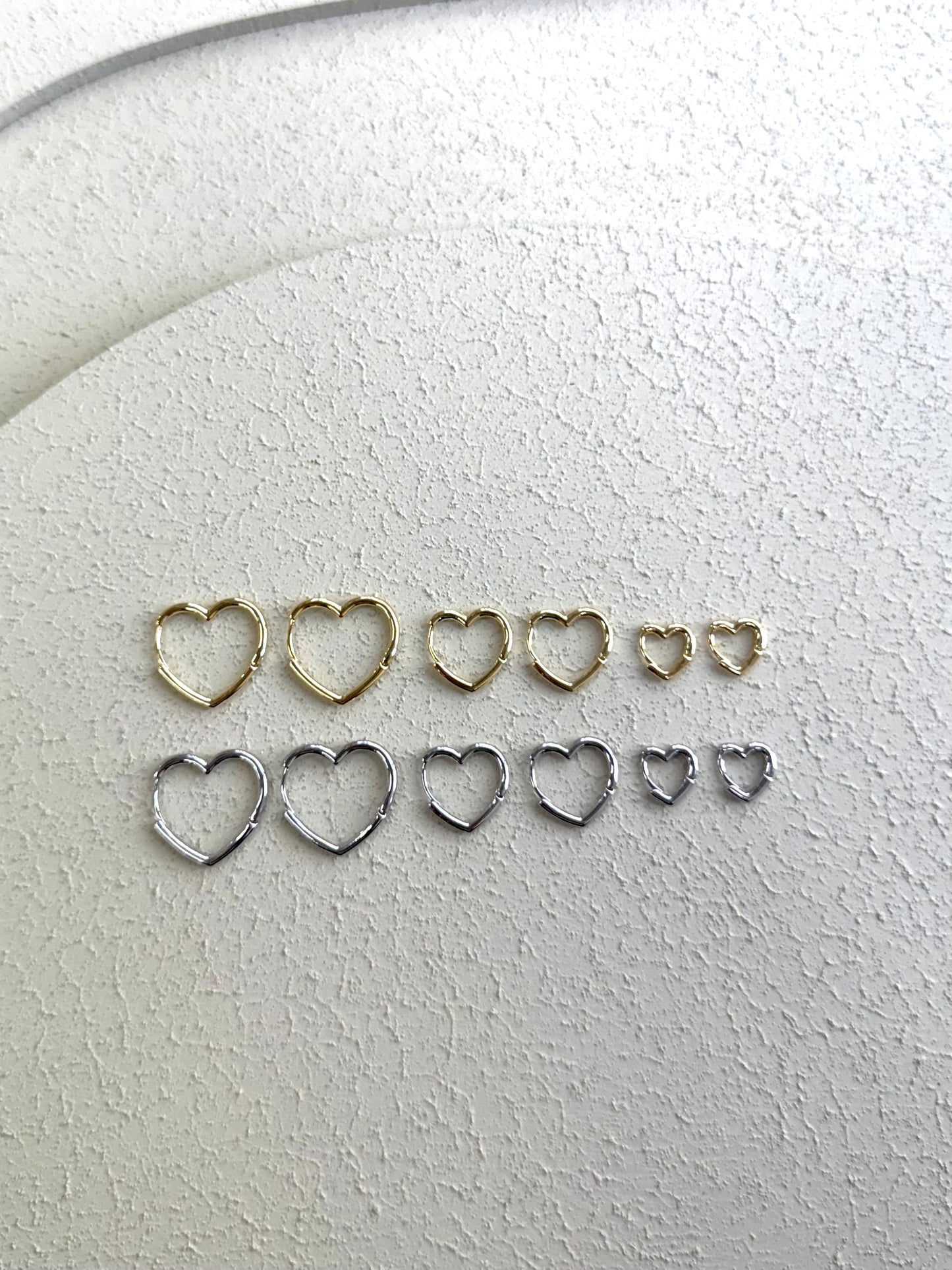 Set Orecchini Cuori