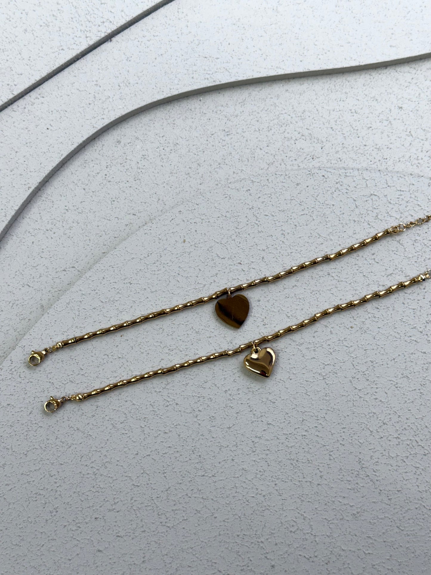 Bracciale Bamboo Heart & Bamboo Bomb Heart