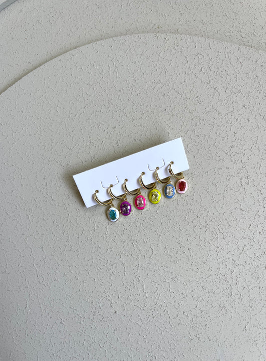 Orecchini Set Multicolor